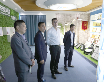 宝安区向导莅临888集团视察调研指导事情